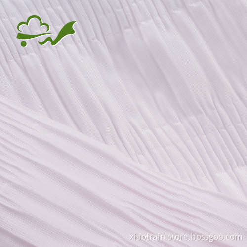 Pleat Shirring Casket Lining Fabric For Coffin